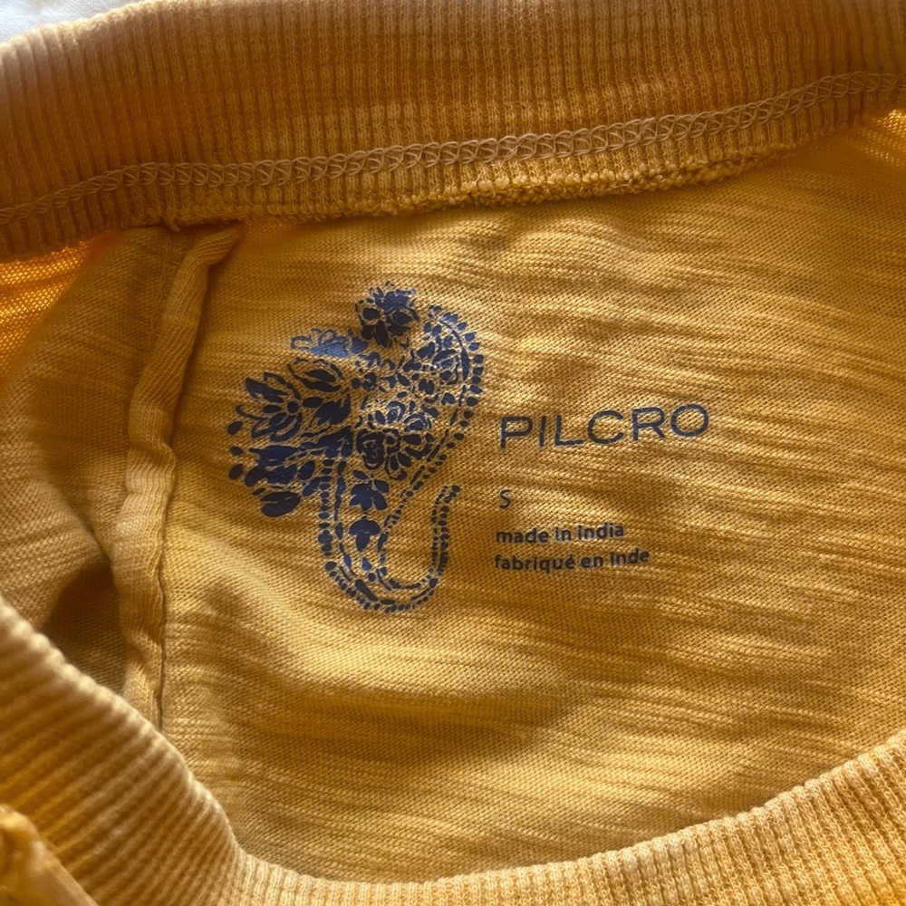Anthropologie Pilcro Vinnie Cotton-Slub Muscle Tee. Size Small - Picture 5 of 5